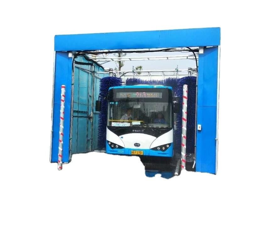 Automático de conducción a través de la lavadora de autobuses para autobuses/camiones en el norte de África Central