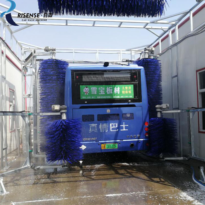 Automático de conducción a través de la lavadora de autobuses para autobuses/camiones en el norte de África Central