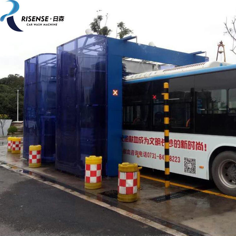 Automático de conducción a través de la lavadora de autobuses para autobuses/camiones en el norte de África Central