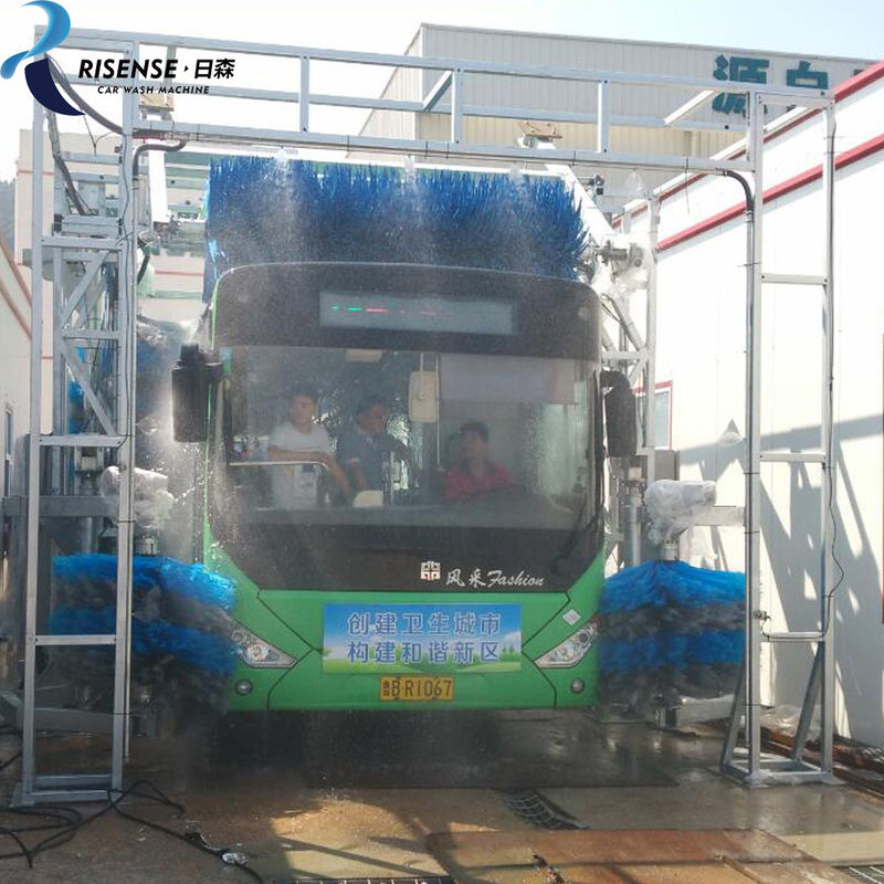 Automático de conducción a través de la lavadora de autobuses para autobuses/camiones en el norte de África Central