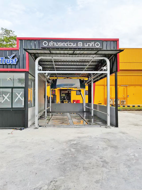 Equipo de lavado de automóviles 360 sin contacto con potencia de salida de 42 kW y sistema de pulverización sin limpieza