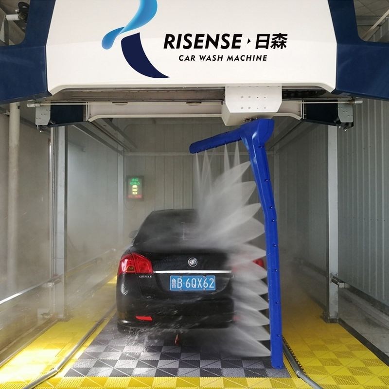 Equipo de lavado de automóviles 360 sin contacto con potencia de salida de 42 kW y sistema de pulverización sin limpieza