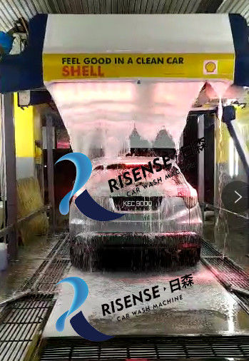Equipo de lavado de automóviles 360 sin contacto con potencia de salida de 42 kW y sistema de pulverización sin limpieza