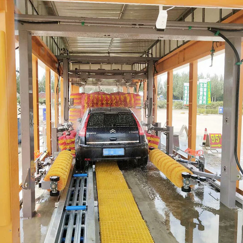 Máquina automática de lavado de coches Express Tunnel para gasolineras Logotipo personalizado en Eslovenia