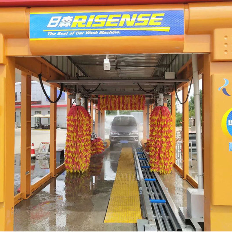 Máquina automática de lavado de coches Express Tunnel para gasolineras Logotipo personalizado en Eslovenia