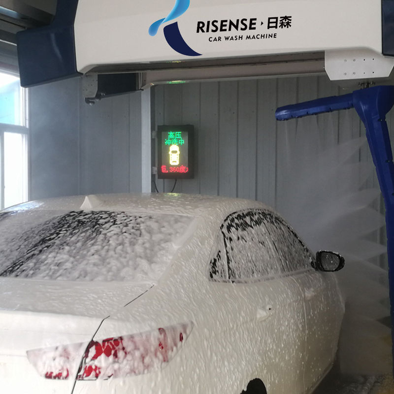 Di adiós al lavado manual del coche con el sistema automático de cuidado del coche Risense 360 Plus
