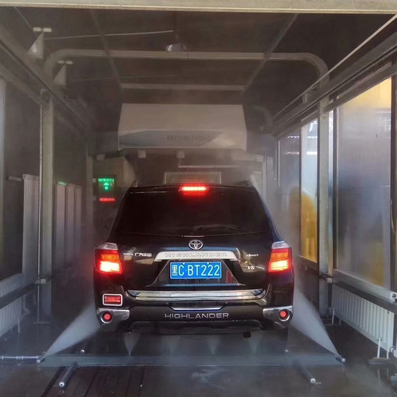 Lavadora de automóviles sin pincel Risense 360 Plus sin contacto para automóviles / SUV / autocar dentro de 10 asientos