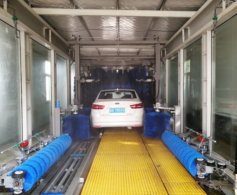 Certificado ISO14001 de estación de lavado de autobuses o camiones de espuma de portal con y competitivo