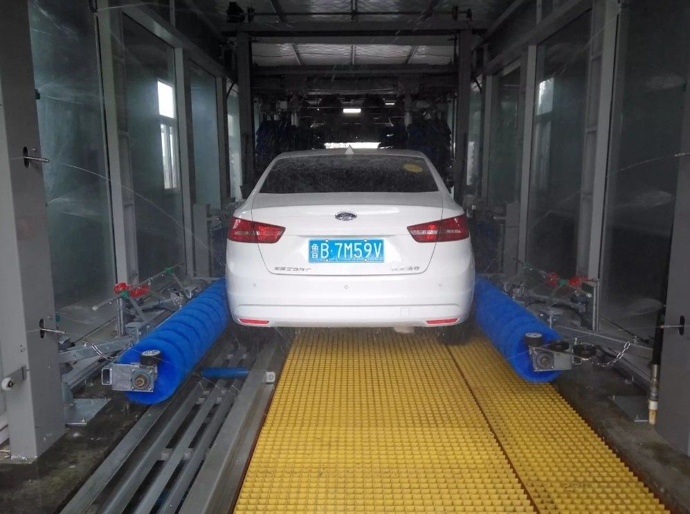 Certificado ISO14001 de estación de lavado de autobuses o camiones de espuma de portal con y competitivo