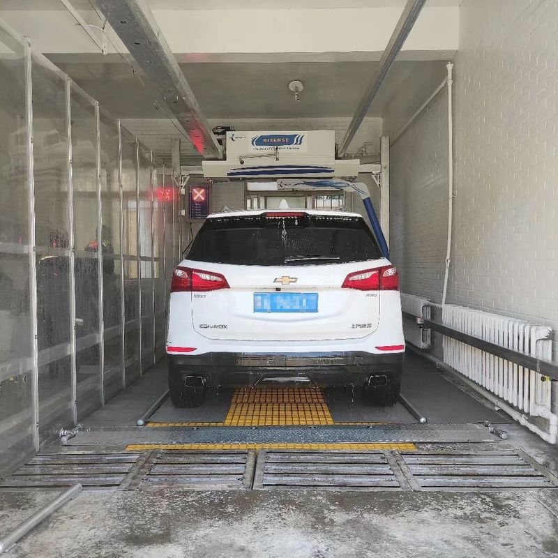 Instalar espacio L*W*H 7600*3500*3300 Sistema de lavado de automóviles robótico sin contacto con un solo brazo HP-230 Risense