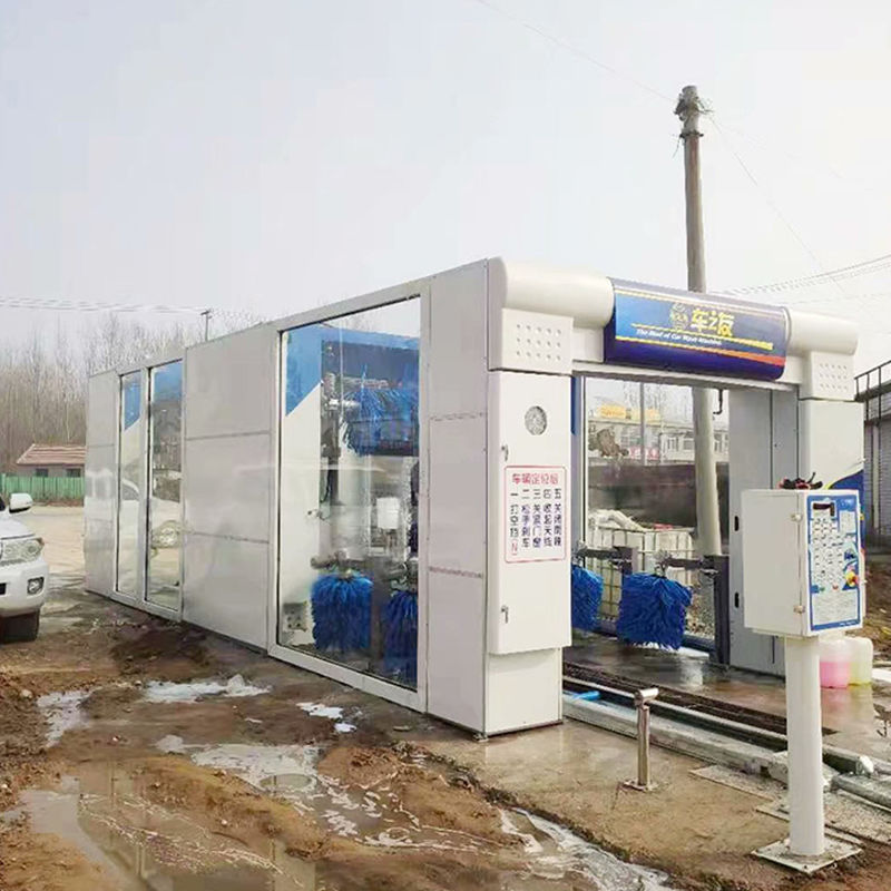 Experimenta la conveniencia de nuestro sistema automático de lavado de cepillos para el tipo de túnel de automóviles
