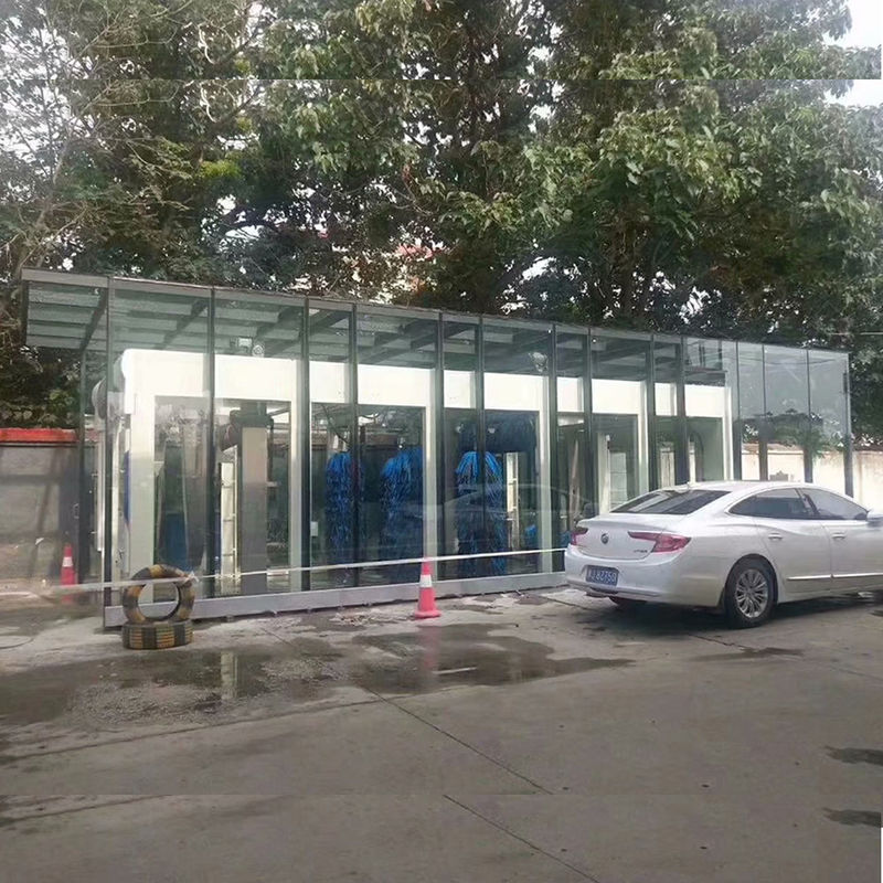 Experimenta la conveniencia de nuestro sistema automático de lavado de cepillos para el tipo de túnel de automóviles