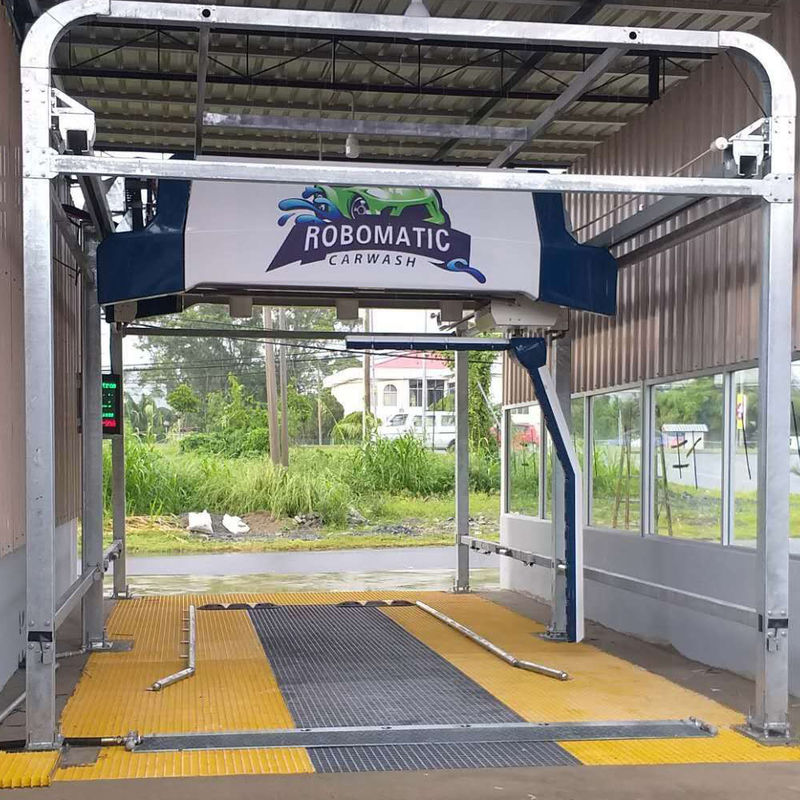 Máquina automática de lavado de automóviles robótica de alta presión con tamaño de montaje máximo 8000*3686*3400mm