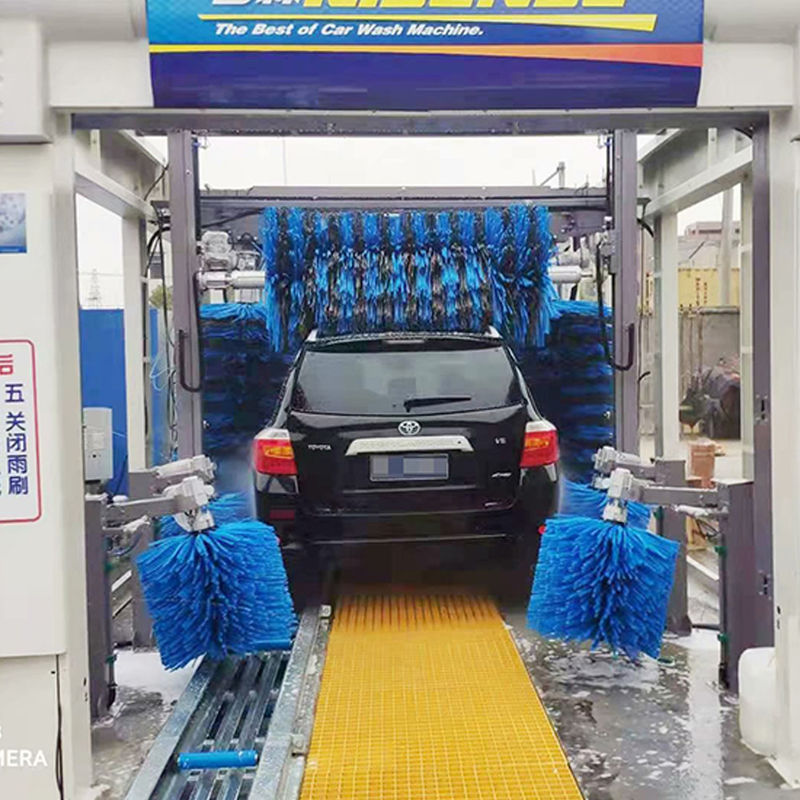 Lavadora de coches de túnel con tensión principal 3FASE AC380V / 50HZ potencia 39.32