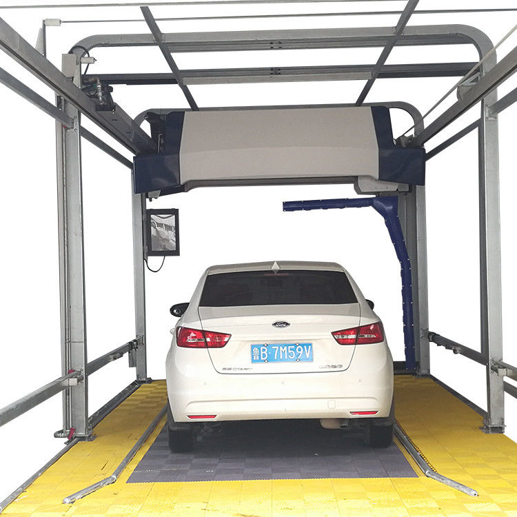Acero galvanizado en caliente modelo inteligente Risense con 120 bar de alta presión Robot máquina de lavado de coches sin contacto