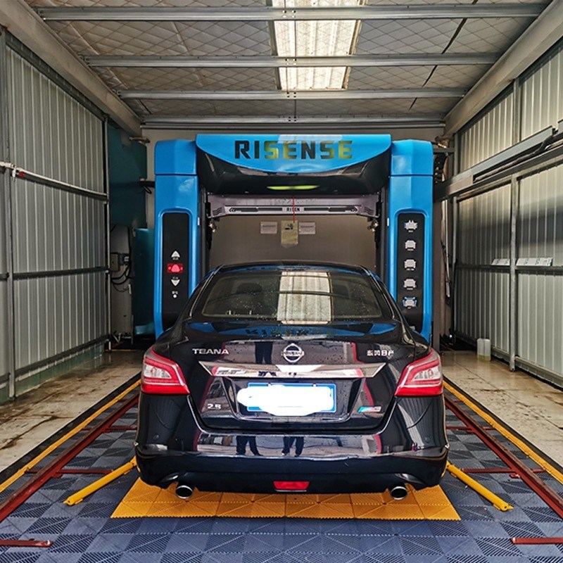 Máquina de lavado de automóviles sin contacto con agua de alta presión de estilo europeo para limpieza exterior de automóviles