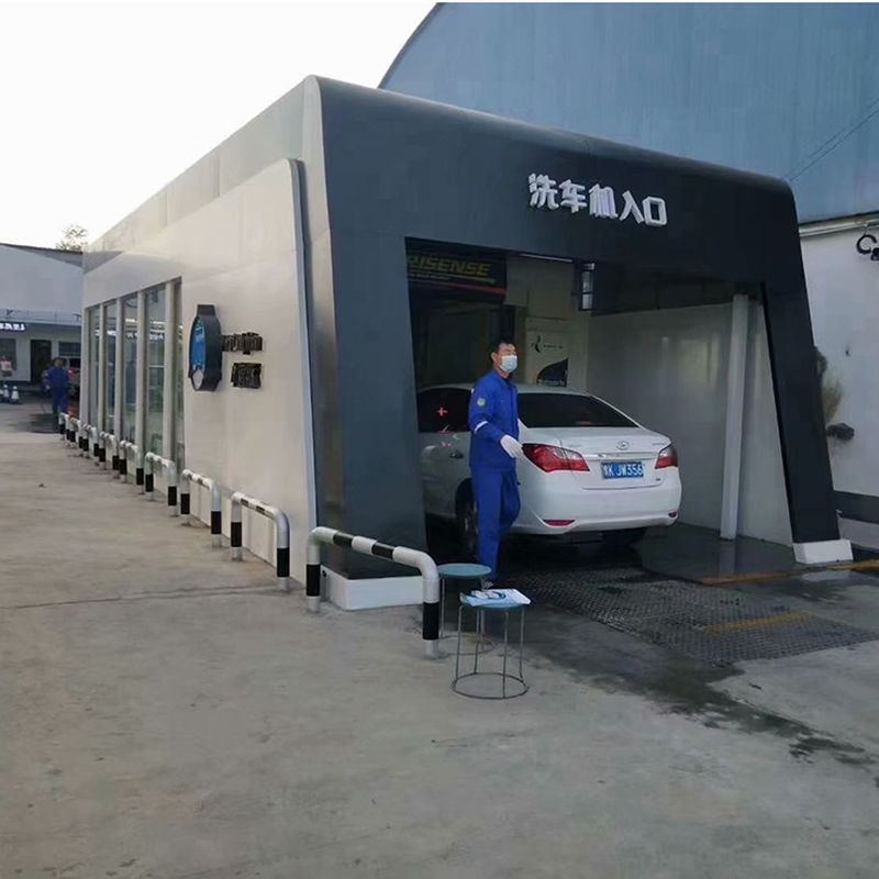 Lavadora de coches de túnel con tensión principal 3FASE AC380V / 50HZ potencia 39.32