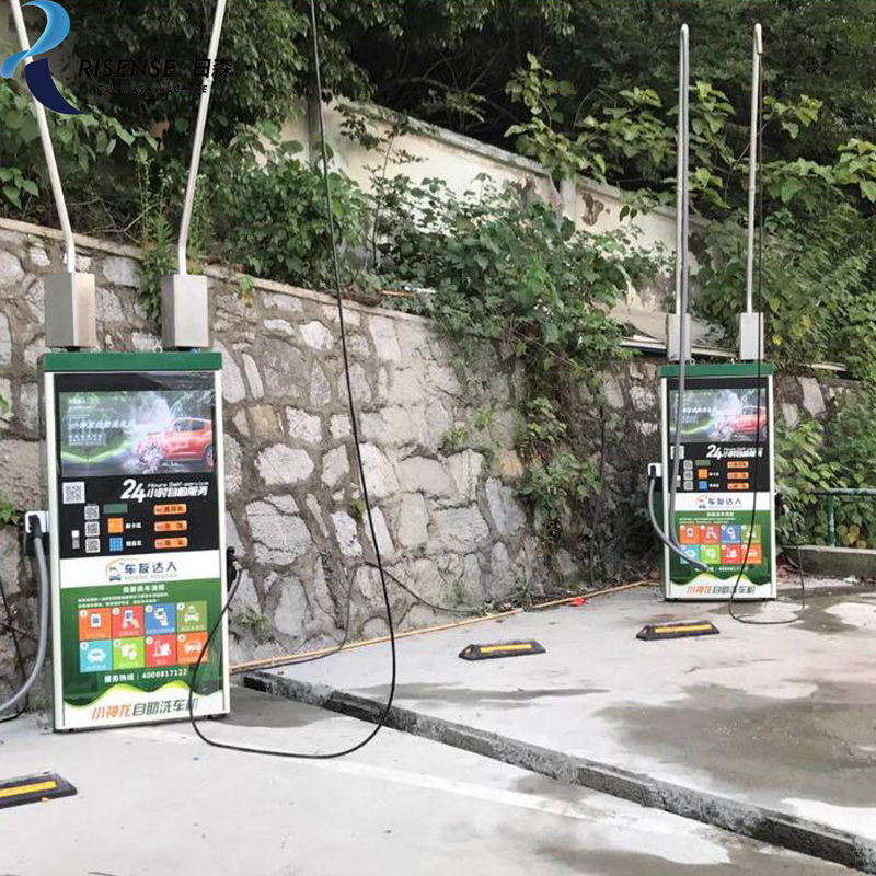 Actualizar a un sistema de lavado automático de autoservicio 3 en 1 operado por tokens con tipo fijo