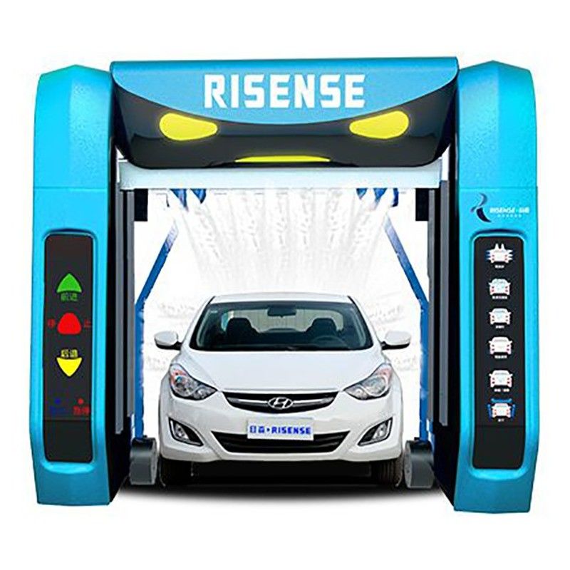 Risense Two Arm 360 lavado automático completo con láser con secador de aire y champú de lava