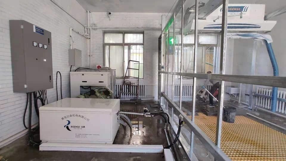 Lavadora de autos sin contacto HP 231 Dimensión de la máquina L*W*H 7600*3315*3100