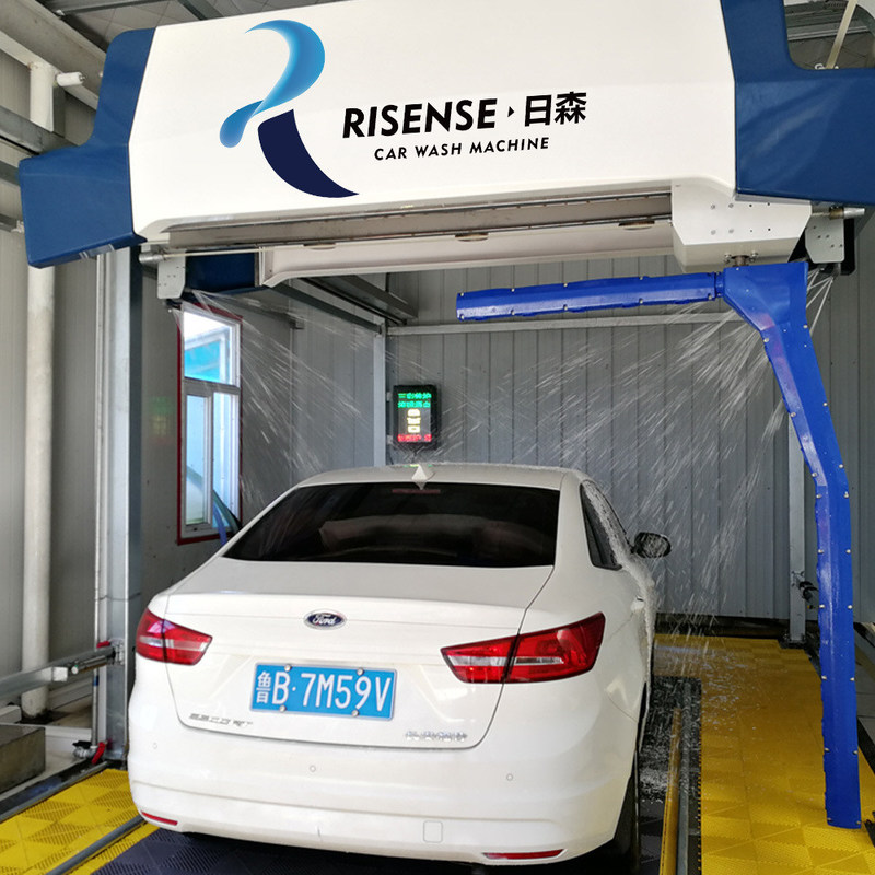 Risense Single Arm 360 lavado automático sin contacto con secador de aire potencia total 40.5kw