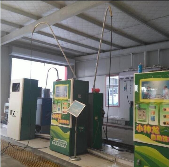 Máquina de lavado de automóviles de acero galvanizado en caliente de fase única 220V 5.5KW para estaciones operadas con monedas